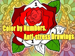 Lojë Color by Numbers. Anti-stress Drawings