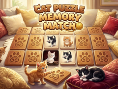 Lojë Cat Puzzle Memory Match