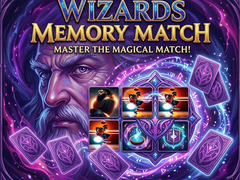 Lojë Wizards Memory Match