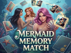 Lojë Mermaid Memory Match