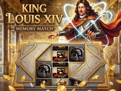 Lojë King Louis XIV Memory Match