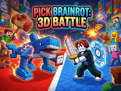 Lojë Pick Brainrot: 3D Battle