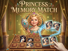 Lojë Princess Memory Match