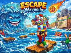 Lojë Escape Waves.io