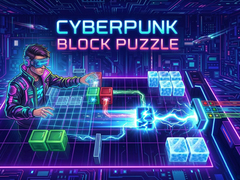 Lojë Cyberpunk Block Puzzle