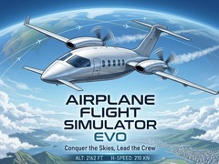 Lojë Airplane Flight Simulator EVO