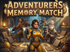 Lojë Adventurers Memory Match