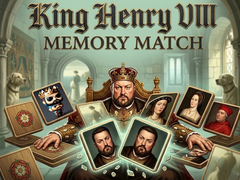 Lojë King Henry VIII Memory Match