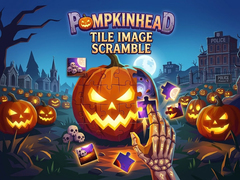 Lojë Pumpkinhead Tile Image Scramble