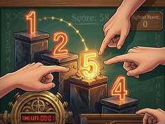 Lojë Tap the Biggest Number