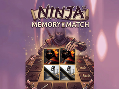 Lojë Ninja Memory Match