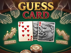 Lojë Guess card