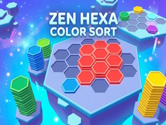Lojë Zen Hexa Color Sort