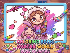 Lojë Coloring Book: Avatar World Rose Pajamas