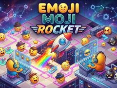 Lojë Emoji Moji Rocket