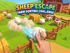 Lojë Sheep Escape: Farm Sorting Challenge