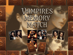 Lojë Vampires Memory Match