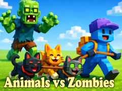 Lojë Animals vs Zombies