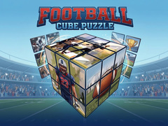 Lojë Football Cube Puzzle