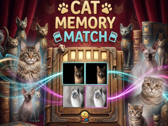 Lojë Cat Memory Match