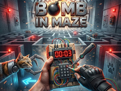 Lojë Bomb in Maze