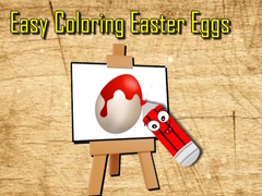 Lojë Easy Easter Coloring Eggs