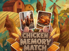 Lojë Chicken Memory Match