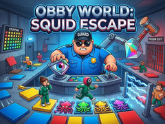 Lojë Obby World Squid Escape