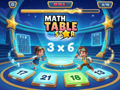 Lojë Math Table Star