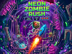 Lojë Neon Zombie Rush