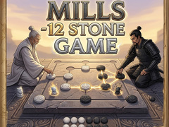Lojë Mills - 12 Stone Game 