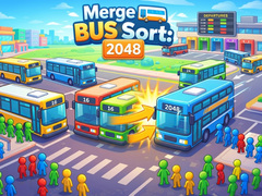 Lojë Merge Bus Sort: 2048