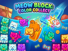 Lojë Meow Block: Color Collect