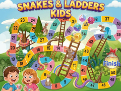Lojë Snake & Ladder Kids
