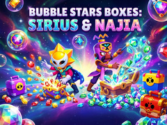 Lojë Bubble Stars boxes: Sirius & Najia