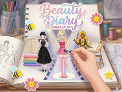 Lojë Beauty Diary Dress Up DIY