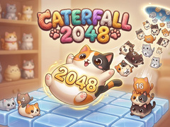 Lojë Caterfall 2048