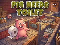 Lojë Pig Needs Toilet