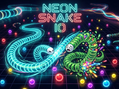 Lojë Neon Snake io