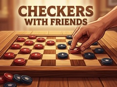 Lojë Checkers with Friends