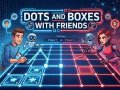 Lojë Dots and Boxes with Friends