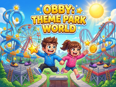 Lojë Obby: Theme Park World