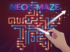 Lojë Neon Maze