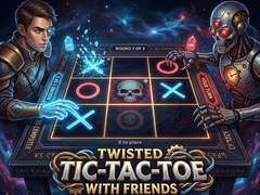 Lojë Twisted Tic-Tac-Toe with Friends