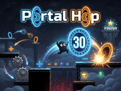 Lojë Portal Hop