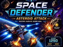 Lojë Space Defender: Asteroid Attack