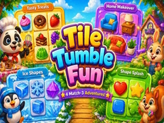 Lojë Tile Tumble Fun 4 in 1