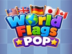 Lojë World Flags Pop