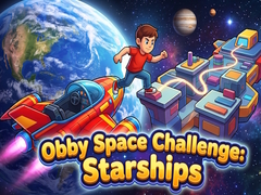 Lojë Obby Space Challenge: Starships