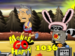 Lojë Monkey Go Happy Stage 1036